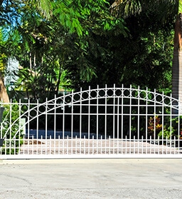 drive way wrought iron fences - Big Easy Fences