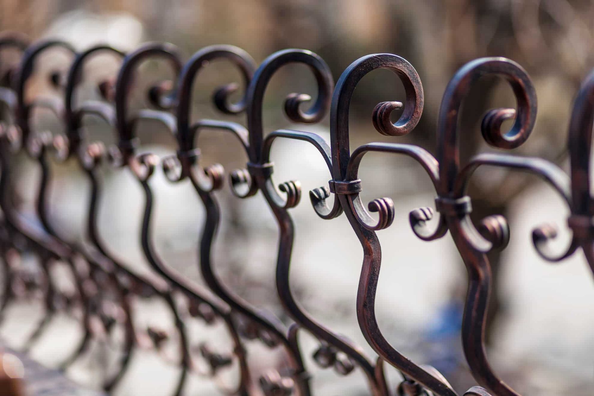 Wrought Iron Fence in New Orleans Big Easy Fences